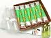 Beachcombers! Henna Tattoo 10 Pre Mixed Paste Cone Party Pack w/ 2 Oils & Fine Metal Tip Applicator Bottles