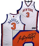 Stephon Marbury New York Knicks Autographed Home Jersey