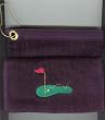 Golf Towel with Pocket Blue