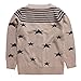 eTree Baby Boys' V Collar Buttons Striped Stars Cashmere Cardigan Sweater