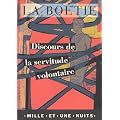 Discours de la servitude volontaire