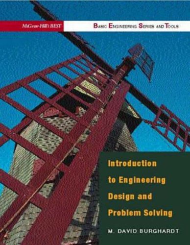 introduction to engineering design  problem solving best series