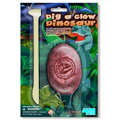 Childrens Toyshop  Toys : Dig a Glow Dinosaur