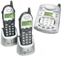 Southwestern Bell GH4010MS 2.4 GHz DSS Expandable Cordless Speakerphone with Dual Handsets and Caller ID (Stainless Steel)