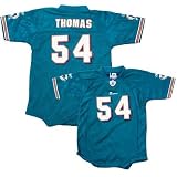 Reebok NFL Equipment Miami Dolphins #54 Zach Thomas Aqua Infant One-Piece Replica Football Jersey