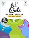 Clothing Labels, Name Labels, Washer and Dryer Safe, No Iron, Kids Labels for Daycare, Nursing Home Labels, Washable, Write-On, Made in The USA