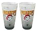Pittsburgh Pirates Frosted Pint Glass (16-Ounce, Set of 2)