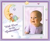 With Love to my Godmother Picture Frame Gift - Lavender