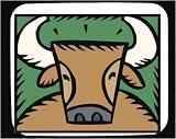 Mouse Pad with animals, horoscope, animal, chinese, ox