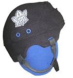 Toronto Maple Leafs Youth NHL Trick Polar Fleece Hat, Black/Royal