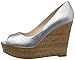 Nine West Women's Audora Metallic Wedge Pump