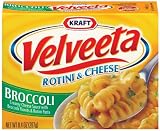 Velveeta, Rotini & Cheese with Broccoli, 9.4-Ounce Boxes (Pack of 12)