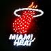 NBA Miami Heat LED Light-Up Logo Adjustable Hat