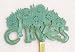 Chives Original Brass Herb Marker with Patina Finish for Garden and Planters Handmade in USA