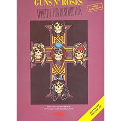 Guns N'Roses : Appetite for Destruction Songbook guitar/tab/vocal mit Plektrum -- alle Songs des Album-Klassikers arrangiert f�r Gitarre und Gesang - Noten/sheet music