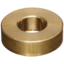 Component Flat Washer, Brass, Round Shape, USA Made