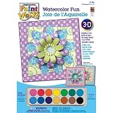 Eigenschaften Dimensions / 3-D Flower Watercolor Fun Malen nach Zahlen