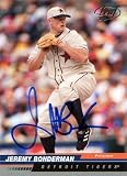 Jeremy Bonderman Autographed/Hand Signed 2004 Donruss No.74 Detroit Tigers Baseball Card