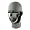 image ZANheadgear White/Black Neoprene Skull Half Face Mask