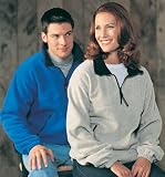 Viking Contrasting Trim Fleece Sweatshirt/Jacket (Regular and Big & Tall Sizes)