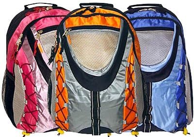 K-Cliffs Colorful Sporty Outdoor School Backpack