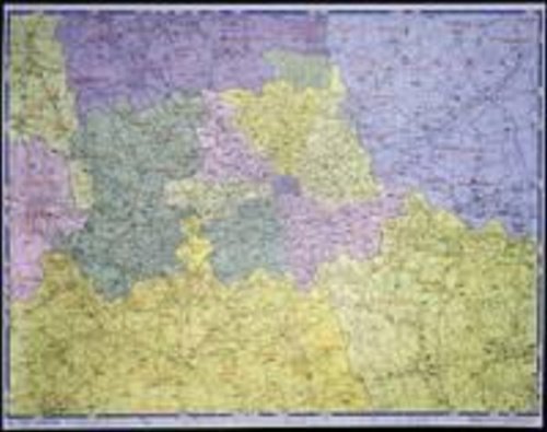 Map A-Z Postcode of Greater London