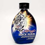 2012 Ed Hardy Black Elixir Silicone Bronzer Tattoo Fade Protection Tanning Lotion 13.5 oz.