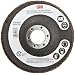 3M Flap Disc 747D, Ceramic Grain, 4-1/2" Diameter, 80 Grit (Pack of 1)