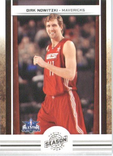 2009/10 Panini Basketball Card Season Update # 192 Dirk Nowitzki Dallas Mavericks