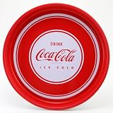 Coca Cola Classic Logo Round Serving Tray