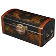 Handcrafted Wine Bottle Holder With Dragon And Phoenix Motif