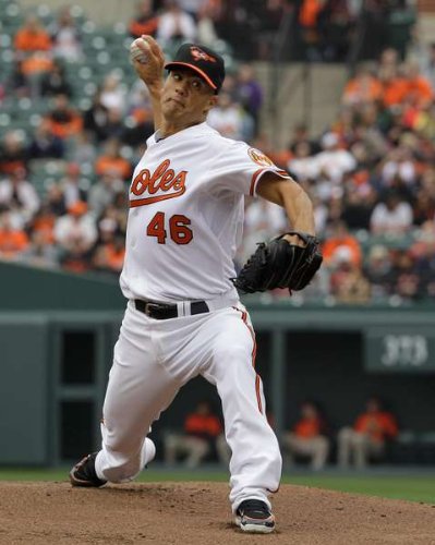 Jeremy Guthrie, Baltimore Orioles, 4/10/2011