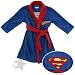 Search : Superman Logo Shield Fleece Bath Robe for Toddler Boys