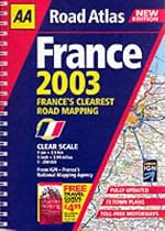 Road Atlas France 2003 (AA Atlases)