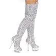 Lucious Women's COVERGIRL, CENTERSTAGE, GLITZY, HIGHLIFE, UPTOWN-3010 Thigh Boot
