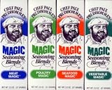 Chef Paul Prudhomme's Magic Seasoning Blends ~ Magic 4-Pack, Qty. 4 2-Ounce Bottles