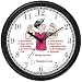 All of THE 7 HABITS #3 - White Youth (English Text) - Wall Clock from THE 7 HABITS - CLOCK COLLECTION by WatchBuddy Timepieces (Slate Blue Frame)