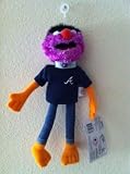 Animal Muppet (TM) - Animal Beanie Wearing Atlanta Braves (TM) Shirt - 8" Long