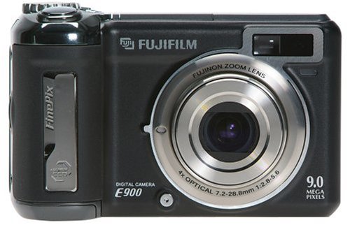 Remanufactured Fujifilm Finepix E900 9MP Digital Camera with 4x Optical Zoom (Black)