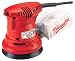 Milwaukee 6018-6 1.8 Amp 5-Inch Random Orbital Palm Sander with Dust Bag and PSA Pad