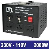 Produkt-Bild: 2000W USA SPANNUNGSWANDLER 230/220V auf 110V step-down / step-up