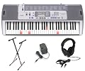 Casio LK-100 Lighted Keyboard with Premium Accessories Package