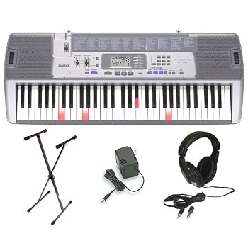 Set A Shopping Price Drop Alert For Casio LK-100 Lighted Keyboard with Premium Accessories Package