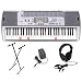 Casio LK-100 Lighted Keyboard with Premium Accessories Package