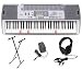 Casio LK100 Lighted Keyboard with Premium Accessories Package