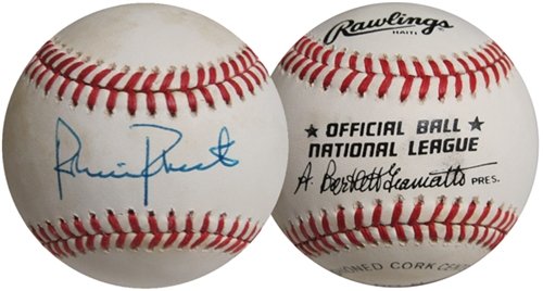 Robin Roberts Autographed/Hand Signed 1955-1977 Baltimore Orioles Bartlett Giamatti Baseball