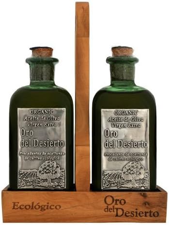 CONCENT Oro del Desierto Extra virgin olive oil tray with two sets (each 250ml)