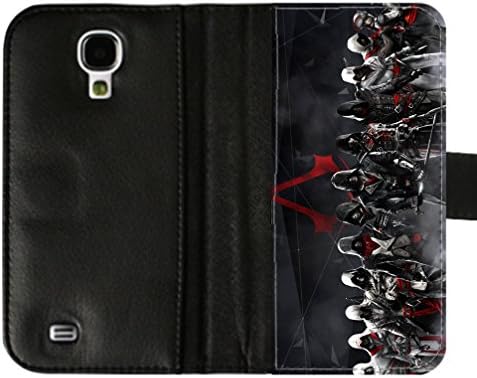 Libby Baldwin Classic Game Assassin's Creed Shockproof Internal Pockets Diary Leather Cover Case for Samsung Galaxy S4 I9500
