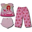 Strawberry Shortcake "Berry Princess" 3 piece pajama set for toddler girls Strawberry Shortcake "Berry Princess" 3 piece pajama set for toddler girls