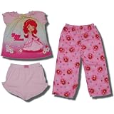 Strawberry Shortcake "Berry Princess" 3 piece pajama set for toddler girls